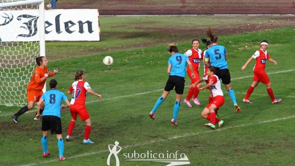 Fudbalerke Spartaka uzele bodove i od Vojvodine, Superliga Srbije