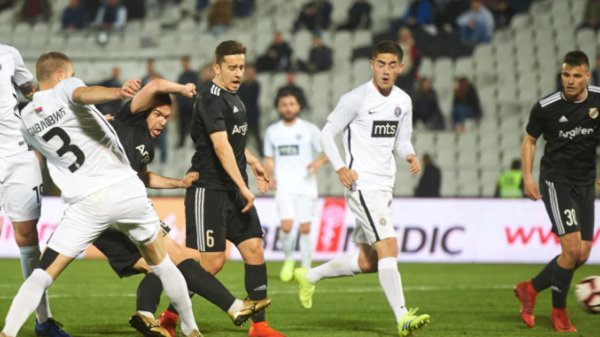 Čukarički poražen u derbiju kola od Partizana, Superliga Srbije