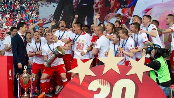 Nebo se otvorilo na šampionskoj proslavi, Superliga - Play Off