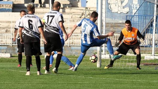 Devet golova u mreži Baričana, Srpska liga Beograd