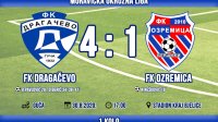 Dragačevo savladalo Ozremicu, Moravička okružna liga - grupa A