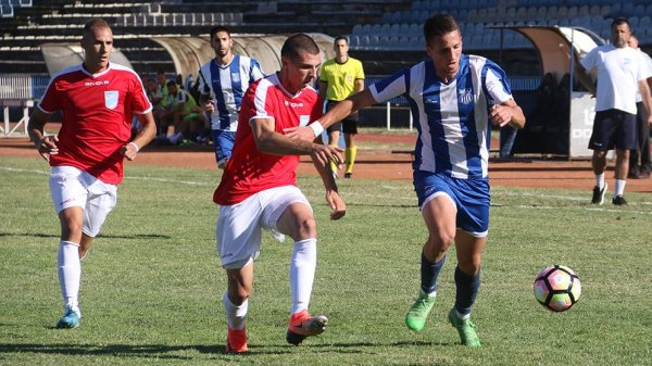 Prvi poraz plavo-belih u šampionatu, Srpska liga Beograd