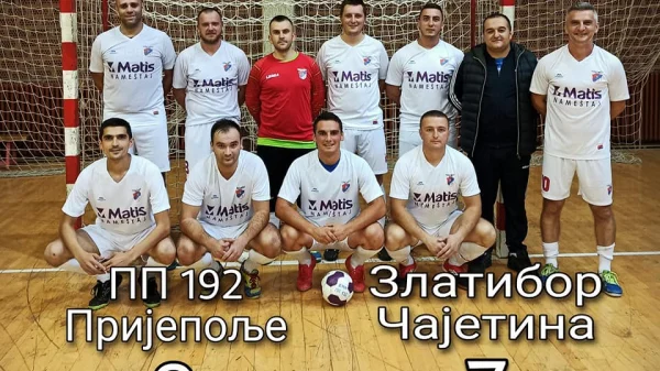 PP 192 slavio protiv Zlatibora na startu sezone - 8:7, Regionalna Futsal liga Zapad - grupa A