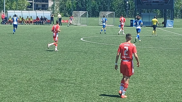 Kadeti Zvezde sa pola tuceta golova ispratli Lučance, Kadetska liga Srbije