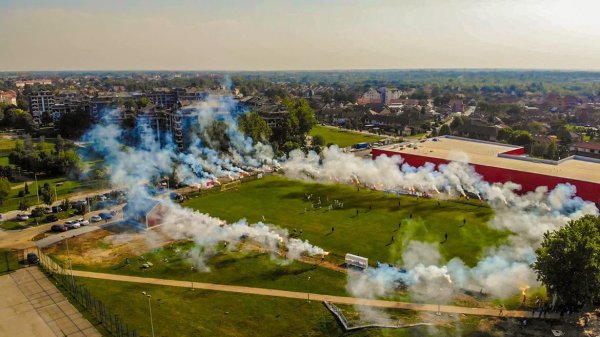 U Rojkovcu (Obrenovac) otvoren novi stadion, Prva Beogradska liga - grupa "B"