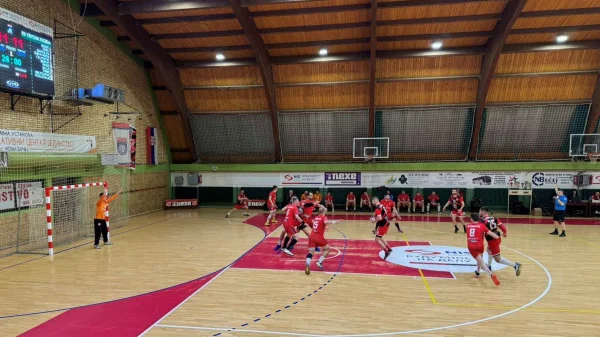 Zagrevanje Novobečejaca pred derbi proleća, Prva liga "Vojvodina"