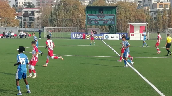 Omladinci Crvene zvezde minimalcem protiv Romantičara sačuvali vrh tabele, Omladinska liga Srbije