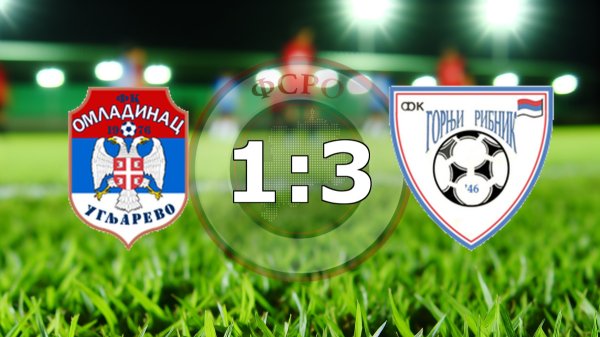 Ribnik kao gost pobedio Omladinac u Ugljarevu, Druga rasinska okružna liga "Zapad"