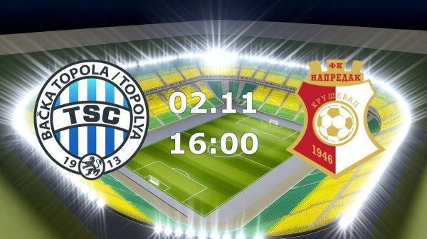 TSC dočekuje ekipu Napretka, Mozzart Bet Super liga Srbije